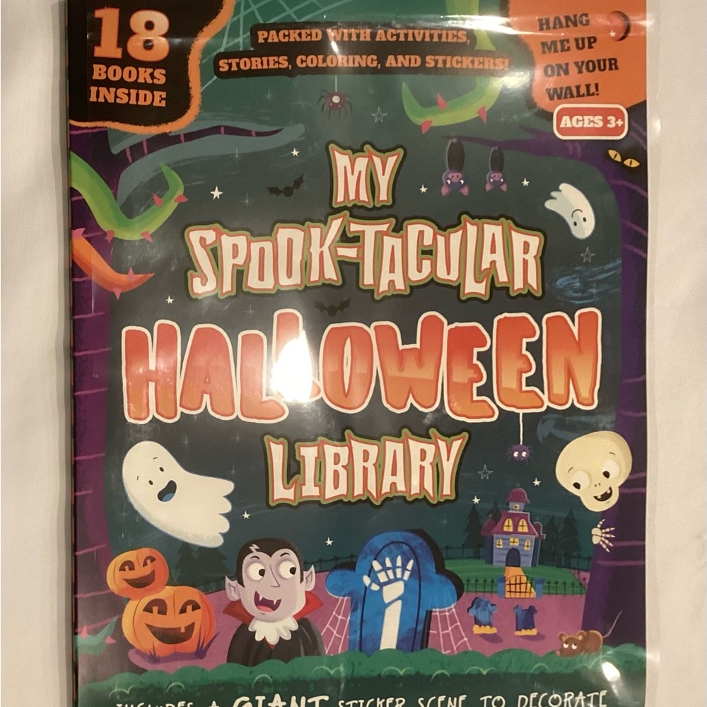 My Spook-tacular Halloween Library Book Set